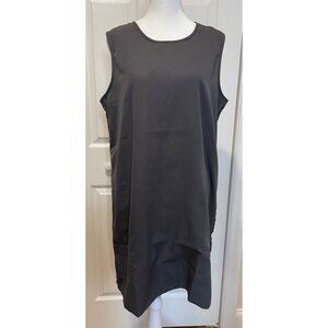 Mountain Khakis Womens Sleeveless Midi Dress Size L Lightweight Outdoor Active